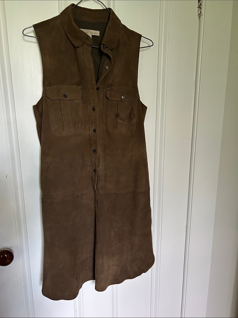 Banana Republic Leather Dress